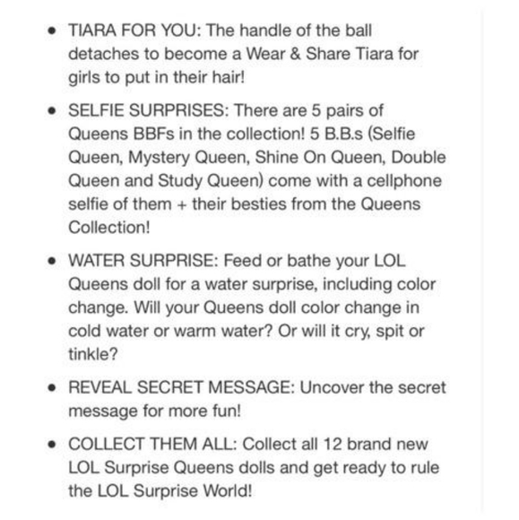 LOL Surprise Queens Dolls with 9 Surprises I - Picture 8 of 8